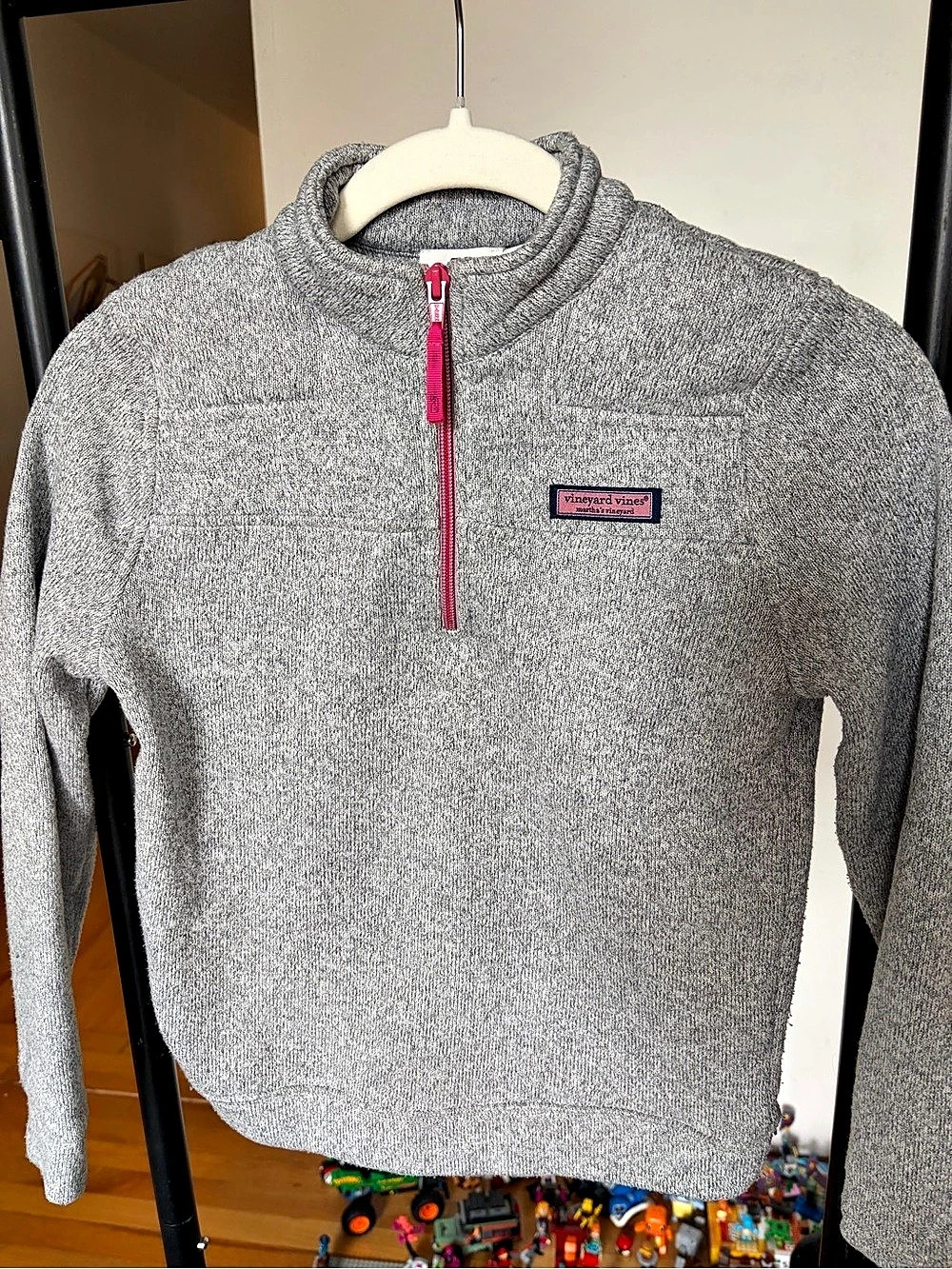 vineyard vines Quarter-Zip Pullover Gray Medium